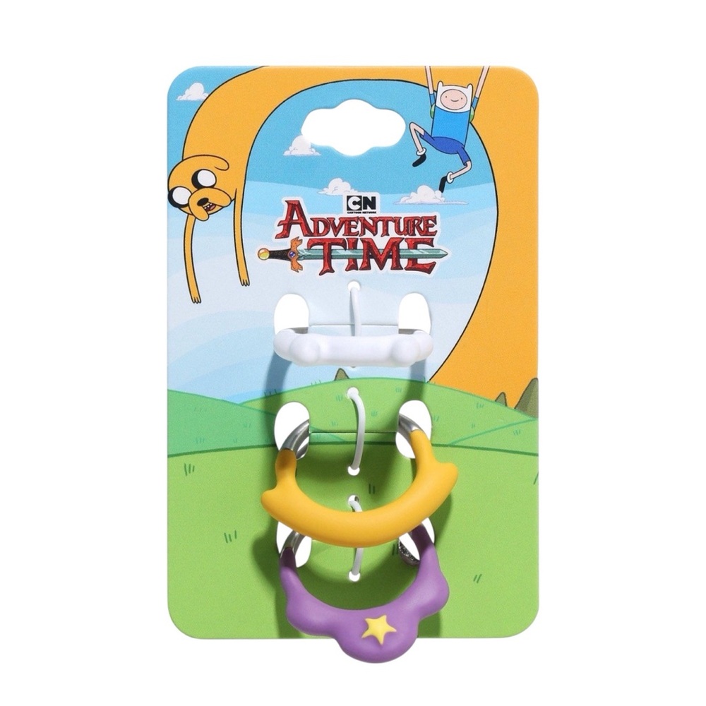 NEW Cartoon Network Adventure Time Character Rings Set